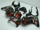 Schwarz 08-12 Kawasaki EX250 Motorrad Verkleidungen Schwarz 08-12 Kawasaki EX250 Motorrad Verkleidungen