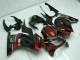 Schwarz 08-12 Kawasaki EX250 Motorrad Verkleidungen Schwarz 08-12 Kawasaki EX250 Motorrad Verkleidungen