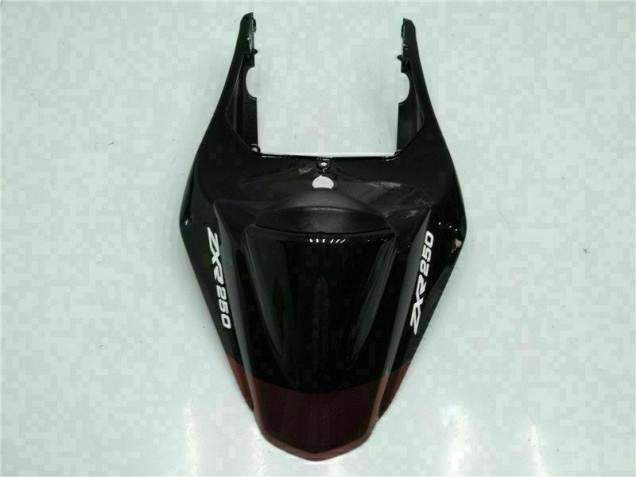 Schwarz 08-12 Kawasaki EX250 Motorrad Verkleidungen Schwarz 08-12 Kawasaki EX250 Motorrad Verkleidungen