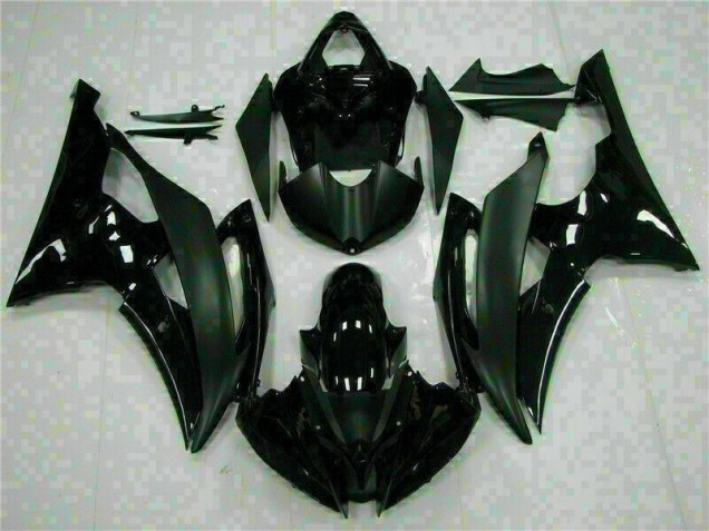 Schwarz 08-16 Yamaha YZF R6 Motor Verkleidung Schwarz 08-16 Yamaha YZF R6 Motor Verkleidung
