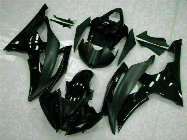 Schwarz 08-16 Yamaha YZF R6 Motor Verkleidung Schwarz 08-16 Yamaha YZF R6 Motor Verkleidung
