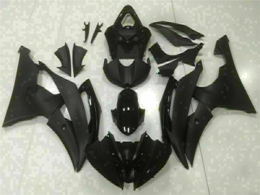 Schwarz 08-16 Yamaha YZF R6 Motorrad Verkleidungen