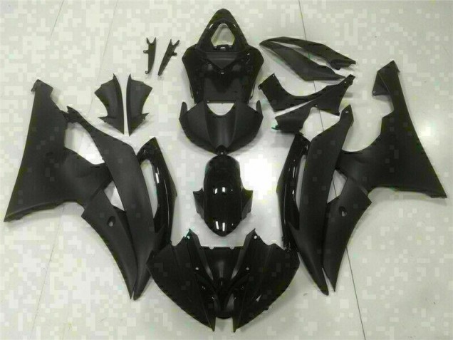 Schwarz 08-16 Yamaha YZF R6 Motorrad Verkleidungen Schwarz 08-16 Yamaha YZF R6 Motorrad Verkleidungen