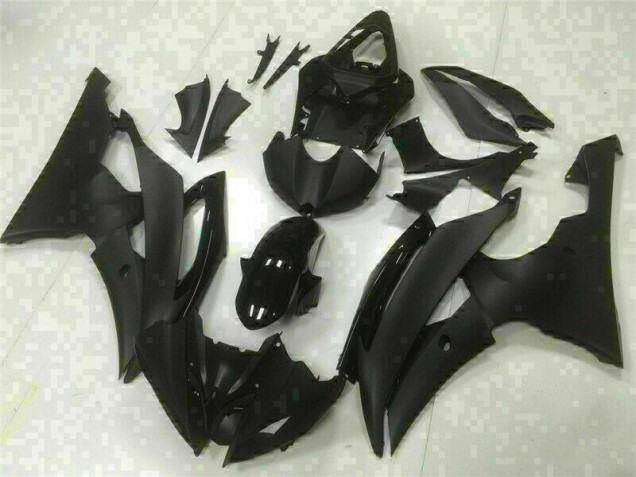 Schwarz 08-16 Yamaha YZF R6 Motorrad Verkleidungen Schwarz 08-16 Yamaha YZF R6 Motorrad Verkleidungen
