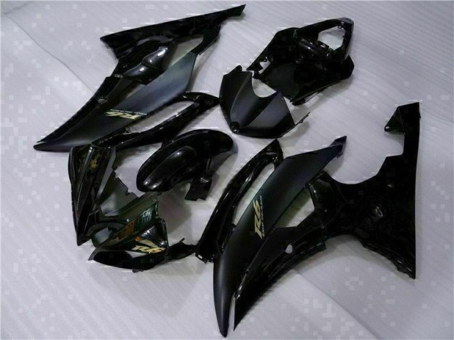 Schwarz 08-16 Yamaha YZF R6 Motorrad Vollverkleidung & Plastik Schwarz 08-16 Yamaha YZF R6 Motorrad Vollverkleidung & Plastik
