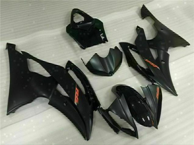 Schwarz 08-16 Yamaha YZF R6 Motorradverkleidung Plastik Kits Schwarz 08-16 Yamaha YZF R6 Motorradverkleidung Plastik Kits