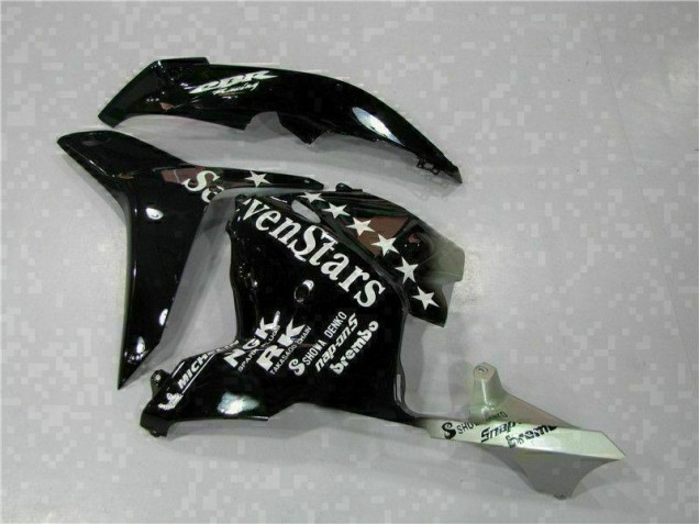 Schwarz 09-12 Honda CBR600RR Motorrad Verkleidung & Plastik Schwarz 09-12 Honda CBR600RR Motorrad Verkleidung & Plastik