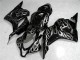 Schwarz 09-12 Honda CBR600RR Motorrad Verkleidungen Schwarz 09-12 Honda CBR600RR Motorrad Verkleidungen