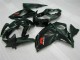 Schwarz 09-16 Suzuki GSXR 1000 Motor Verkleidung