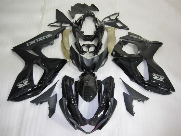 Schwarz 09-16 Suzuki GSXR 1000 Motorrad Vollverkleidung & Plastik Schwarz 09-16 Suzuki GSXR 1000 Motorrad Vollverkleidung & Plastik