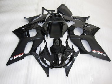 Schwarz 98-02 Yamaha YZF R6 Motorrad Verkleidung & Plastik
