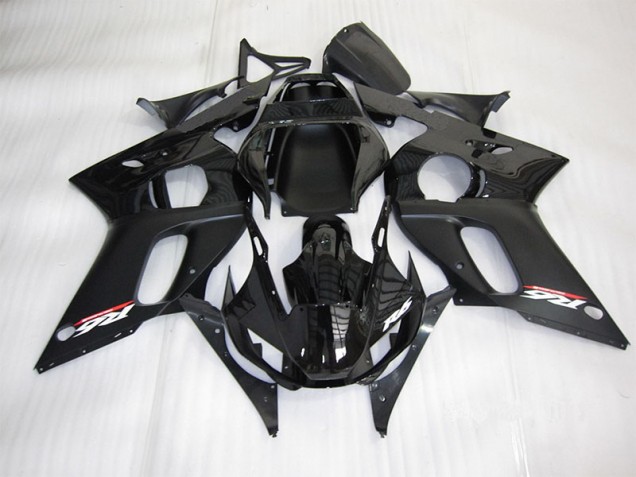 Schwarz 98-02 Yamaha YZF R6 Motorrad Verkleidung & Plastik Schwarz 98-02 Yamaha YZF R6 Motorrad Verkleidung & Plastik