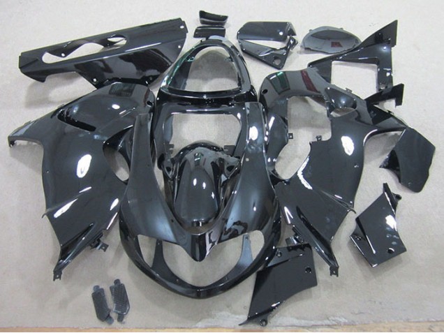 Schwarz 98-03 Suzuki TL1000R Motorrad Verkleidung Schwarz 98-03 Suzuki TL1000R Motorrad Verkleidung