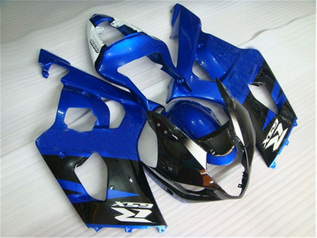 Schwarz Blau 03-04 Suzuki GSXR 1000 Motorrad Verkleidung Schwarz Blau 03-04 Suzuki GSXR 1000 Motorrad Verkleidung