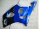 Schwarz Blau 03-04 Suzuki GSXR 1000 Motorrad Verkleidung Schwarz Blau 03-04 Suzuki GSXR 1000 Motorrad Verkleidung