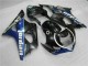 Schwarz Blau 03-04 Suzuki GSXR 1000 Motorrad Verkleidung & Plastik Schwarz Blau 03-04 Suzuki GSXR 1000 Motorrad Verkleidung & Plastik