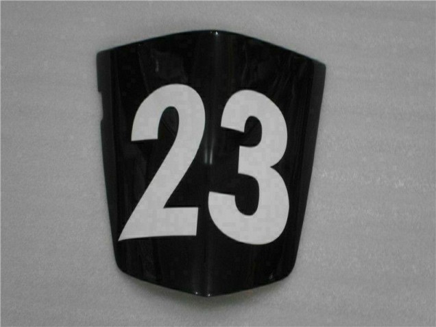 Schwarz Blau 03-04 Suzuki GSXR 1000 Motorrad Verkleidung & Plastik Schwarz Blau 03-04 Suzuki GSXR 1000 Motorrad Verkleidung & Plastik