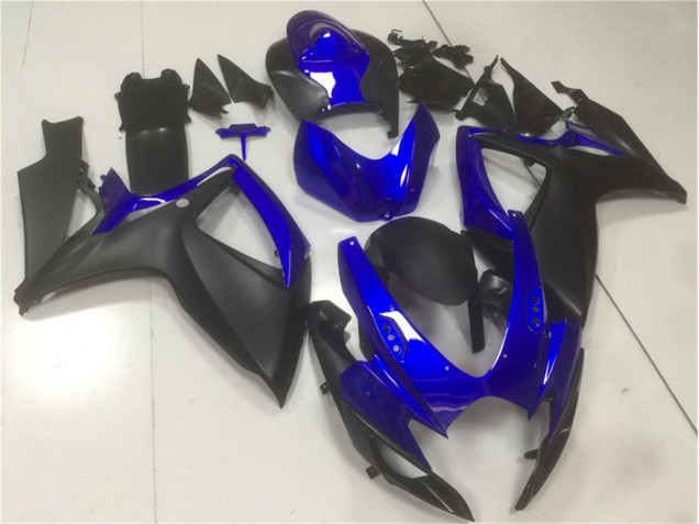 Schwarz Blau 06-07 Suzuki GSXR 600/750 Motorrad Verkleidung Schwarz Blau 06-07 Suzuki GSXR 600/750 Motorrad Verkleidung