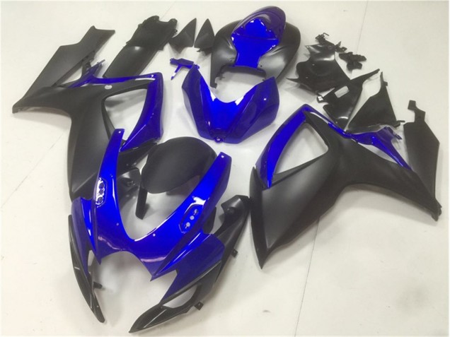 Schwarz Blau 06-07 Suzuki GSXR 600/750 Motorrad Verkleidung Schwarz Blau 06-07 Suzuki GSXR 600/750 Motorrad Verkleidung