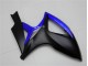 Schwarz Blau 06-07 Suzuki GSXR 600/750 Motorrad Verkleidung Schwarz Blau 06-07 Suzuki GSXR 600/750 Motorrad Verkleidung