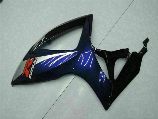 Schwarz Blau 06-07 Suzuki GSXR 600/750 Motorrad Vollverkleidung Schwarz Blau 06-07 Suzuki GSXR 600/750 Motorrad Vollverkleidung