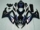 Schwarz Blau 06-07 Suzuki GSXR 600/750 Motorrad Vollverkleidung Schwarz Blau 06-07 Suzuki GSXR 600/750 Motorrad Vollverkleidung