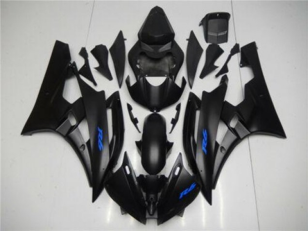 Schwarz Blau 06-07 Yamaha YZF R6 Motorrad Verkleidung Schwarz Blau 06-07 Yamaha YZF R6 Motorrad Verkleidung