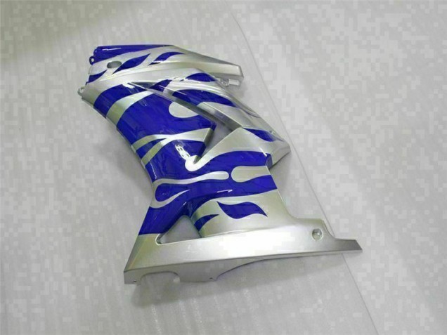 Schwarz Blau 08-12 Kawasaki EX250 Motorrad Verkleidung