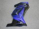 Schwarz Blau 08-12 Kawasaki EX250 Motorrad Verkleidungen