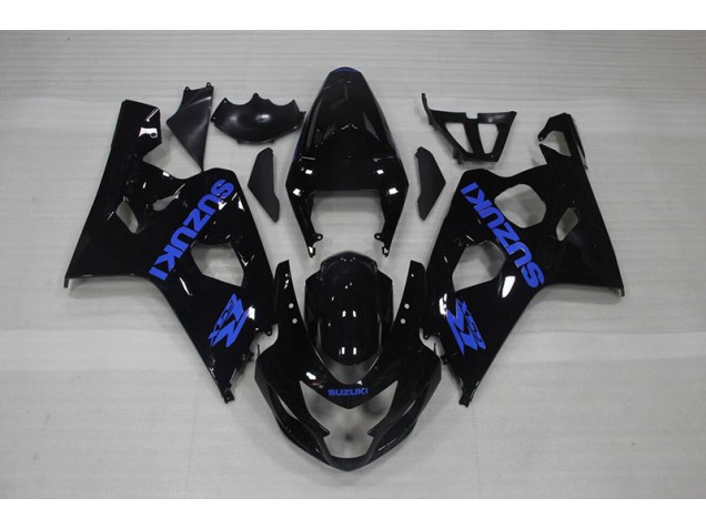 Schwarz Blau Aufkleber 04-05 Suzuki GSXR 750 Motorrad Verkleidung Schwarz Blau Aufkleber 04-05 Suzuki GSXR 750 Motorrad Verkleidung