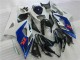 Schwarz Blau Weiß 05-06 Suzuki GSXR 1000 Motorrad Verkleidung Schwarz Blau Weiß 05-06 Suzuki GSXR 1000 Motorrad Verkleidung