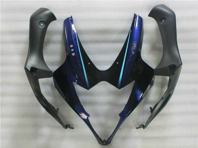 Schwarz Blau Weiß 05-06 Suzuki GSXR 1000 Motorrad Verkleidung Schwarz Blau Weiß 05-06 Suzuki GSXR 1000 Motorrad Verkleidung