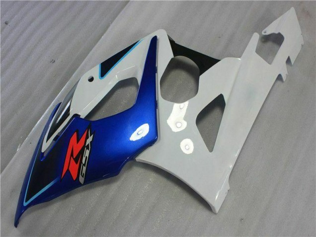 Schwarz Blau Weiß 05-06 Suzuki GSXR 1000 Motorrad Verkleidung Schwarz Blau Weiß 05-06 Suzuki GSXR 1000 Motorrad Verkleidung