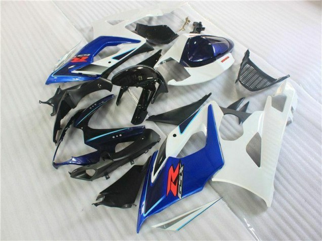 Schwarz Blau Weiß 05-06 Suzuki GSXR 1000 Motorrad Verkleidung Schwarz Blau Weiß 05-06 Suzuki GSXR 1000 Motorrad Verkleidung