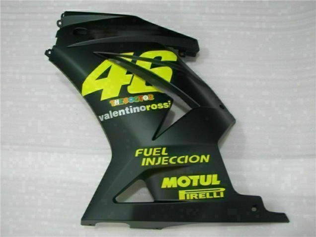 Schwarz Gelb 46 08-12 Kawasaki EX250 Motorrad Verkleidung Schwarz Gelb 46 08-12 Kawasaki EX250 Motorrad Verkleidung