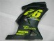 Schwarz Gelb 46 08-12 Kawasaki EX250 Motorrad Verkleidung Schwarz Gelb 46 08-12 Kawasaki EX250 Motorrad Verkleidung