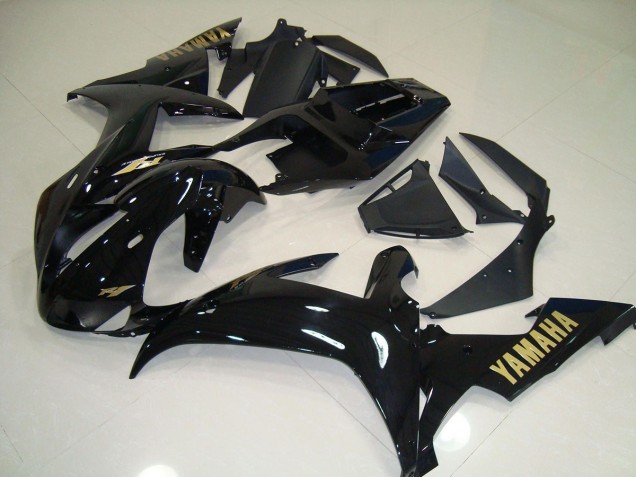 Schwarz Gold 02-03 Yamaha YZF R1 Motorrad Verkleidung