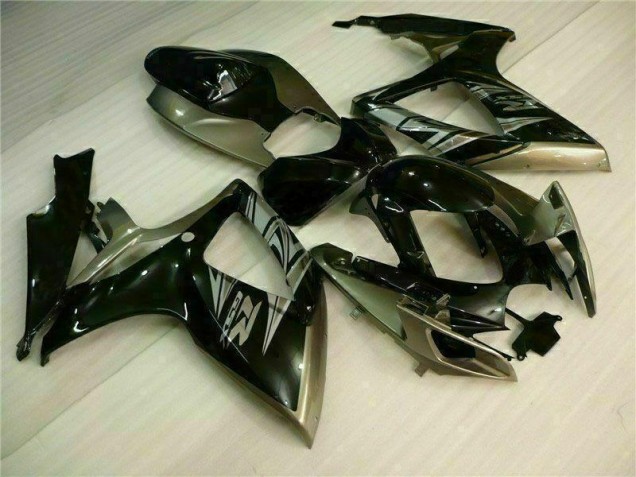 Schwarz Grau 06-07 Suzuki GSXR 600/750 Motorrad Verkleidungen Schwarz Grau 06-07 Suzuki GSXR 600/750 Motorrad Verkleidungen
