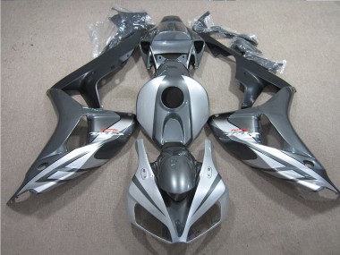 Schwarz Grau Fireblade 06-07 Honda CBR1000RR Motorrad Verkleidung