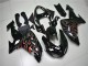 Schwarz Grau Rot 06-07 Kawasaki ZX10R Motorrad Verkleidung Schwarz Grau Rot 06-07 Kawasaki ZX10R Motorrad Verkleidung