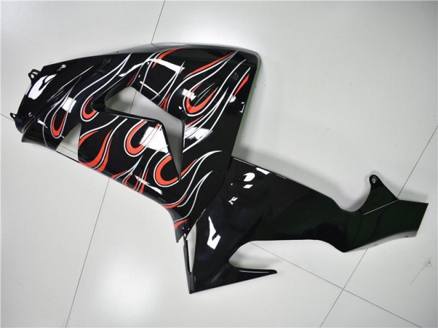 Schwarz Grau Rot 06-07 Kawasaki ZX10R Motorrad Verkleidung Schwarz Grau Rot 06-07 Kawasaki ZX10R Motorrad Verkleidung