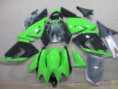 Schwarz Grün 03-05 Kawasaki ZX10R Motorrad Verkleidung