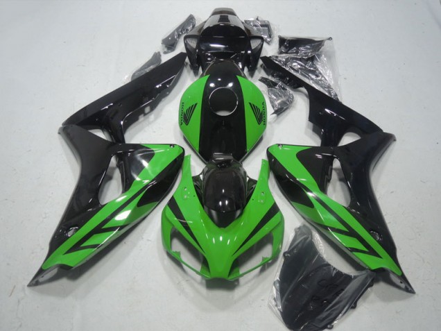 Schwarz Grün 06-07 Honda CBR1000RR Motorrad Verkleidungen Schwarz Grün 06-07 Honda CBR1000RR Motorrad Verkleidungen