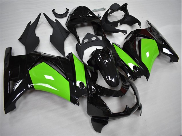 Schwarz Grün 08-12 Kawasaki EX250 Motorrad Verkleidung Schwarz Grün 08-12 Kawasaki EX250 Motorrad Verkleidung