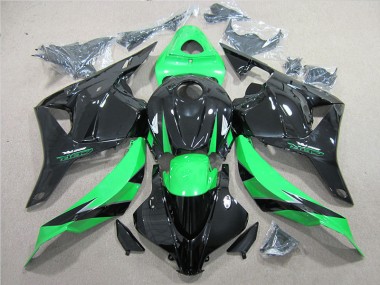 Schwarz Grün 09-12 Honda CBR600RR Motorrad Verkleidungen