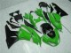 Schwarz Grün 09-12 Kawasaki ZX6R Motorrad Verkleidung & Plastik Schwarz Grün 09-12 Kawasaki ZX6R Motorrad Verkleidung & Plastik