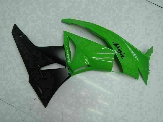 Schwarz Grün 09-12 Kawasaki ZX6R Motorrad Verkleidung & Plastik Schwarz Grün 09-12 Kawasaki ZX6R Motorrad Verkleidung & Plastik