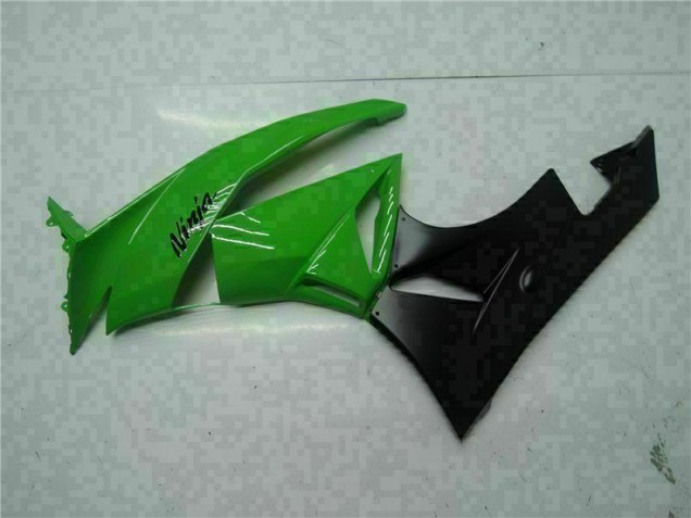 Schwarz Grün 09-12 Kawasaki ZX6R Motorrad Verkleidung & Plastik Schwarz Grün 09-12 Kawasaki ZX6R Motorrad Verkleidung & Plastik