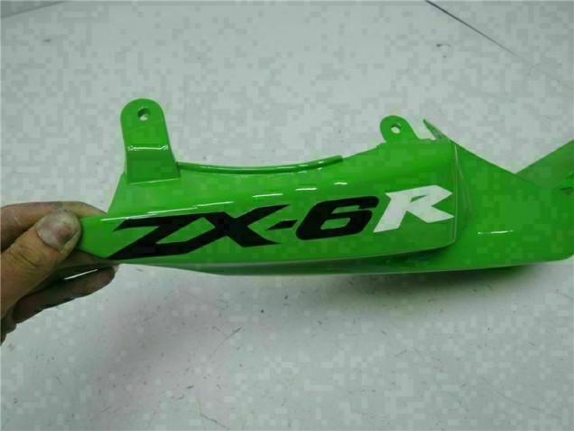 Schwarz Grün 09-12 Kawasaki ZX6R Motorrad Verkleidung & Plastik Schwarz Grün 09-12 Kawasaki ZX6R Motorrad Verkleidung & Plastik