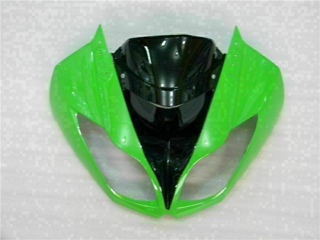 Schwarz Grün 09-12 Kawasaki ZX6R Motorrad Vollverkleidung Schwarz Grün 09-12 Kawasaki ZX6R Motorrad Vollverkleidung